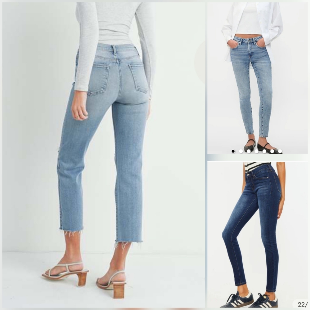 3/$22 Skinny Jeans - Women's Size 4/27 - Gap, Chelsea & Violet, and Kancan